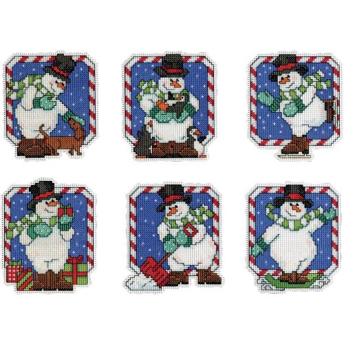 (image for) Candy Cane Plastic Canvas Ornament Kit